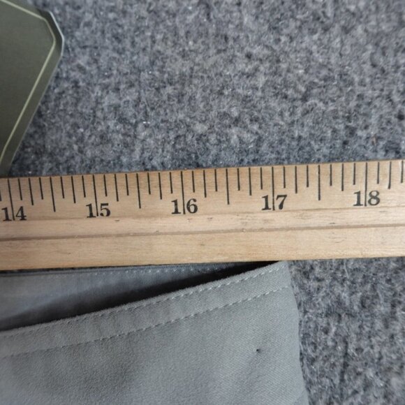 Straight Down Mens Pants 34 x 32 Gray Solid Chino Performance Golf NEW - Picture 6 of 9